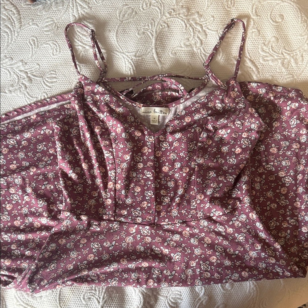 Nine Britton light purple dress